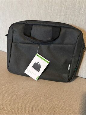 Lenovo Black Laptop Briefcase Bag for Men